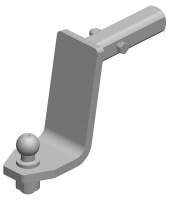 Фаркоп HR 01 для HUMMER Hummer H 2 2002-, Автос, нагрузка 2500/150 кг. БЕЗ подрезки бампера от магазина ФаркопРос